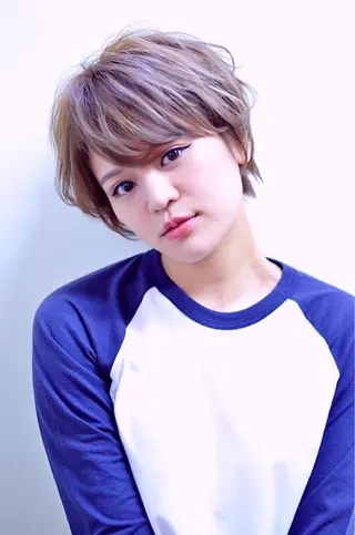 ショート カラー 吉祥寺aivee 若手注目スタッフのヘアスタイル