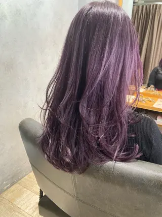 ロング カラー Nagisa. /ニュアンスパーマのヘアスタイル