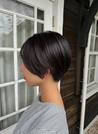 ショート 鈴木 杏のヘアスタイル