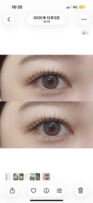 マツエク・マツパ BUNNYEYES KONOKAのマツエク・マツパデザイン