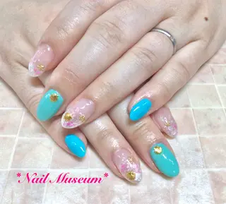 ミディアム マグネットネイル💛 Hayakawaのネイルデザイン