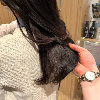セミロング カラー 透明感/ベージュ /kazui🐈のヘアスタイル