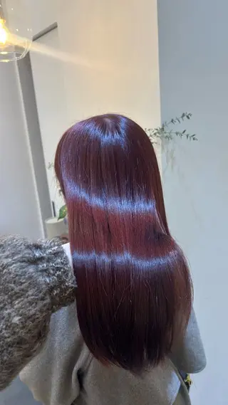 セミロング カラー nok銀座所属・🌷艶色/艶髪/銀座 /norika🌷のヘアスタイル