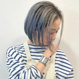 ショート カラー suvvy hairsalonのヘアスタイル