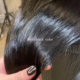 ロング カラー ヘアアレンジ Heath所属・Heath 姪浜 ⌇フタバのヘアスタイル