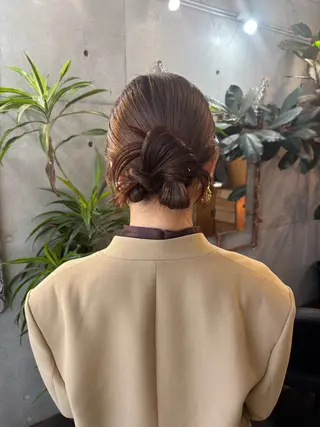 カラー ヘアアレンジ 大林 エリコのヘアスタイル