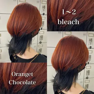 ミディアム ARMONY 神宮前所属・コテ巻き風パーマ 🦋そま🦋のヘアスタイル