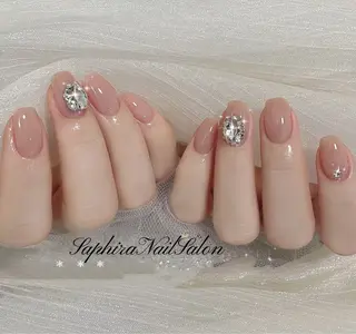 ショート Saphiraネイル サロン錦糸町のネイルデザイン