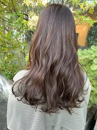 ロング 田中 亜沙美のヘアスタイル