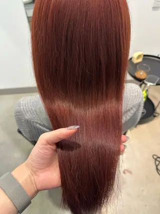 ロング カラー 茂木 理紗のヘアスタイル