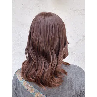 カラー 【透明感カラー✖️ 髪質改善】カナ🌸のヘアスタイル