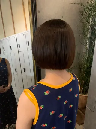 ショート Door代官山所属・詩織/パーマ /代官山のヘアスタイル