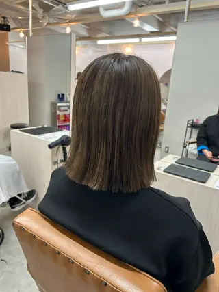 ミディアム アサダサユ🌿‬ fleurdelisのヘアスタイル