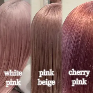 ロング カラー 夏向/ハイトーン /パーマのヘアスタイル