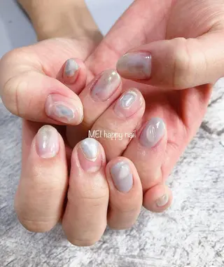 ネイル 北浦和 自爪育成ケアのネイルデザイン