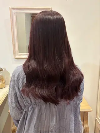セミロング 角田 いちるのヘアスタイル