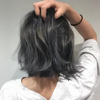 ショート カラー ヘアアレンジ Zina渋谷エリア マネージャShionのヘアスタイル