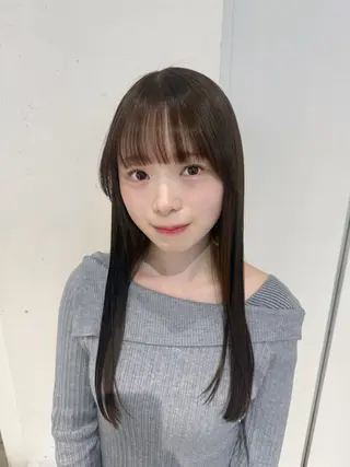 セミロング カラー ハイトーン/デザイン 🪐·˚⌖MIHOのヘアスタイル