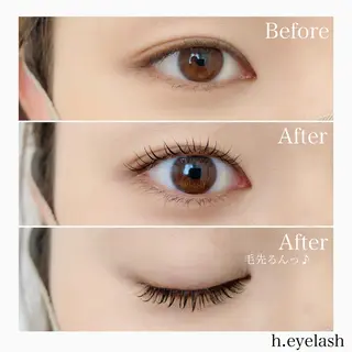 マツエク・マツパ h..eyelash ..Hiroのマツエク・マツパデザイン