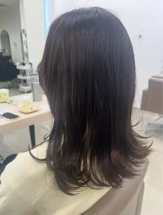ロング カラー 笠原 裕貴のヘアスタイル