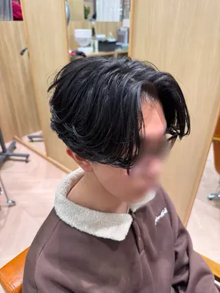 ミディアム メンズ 髙橋 一輝のヘアスタイル