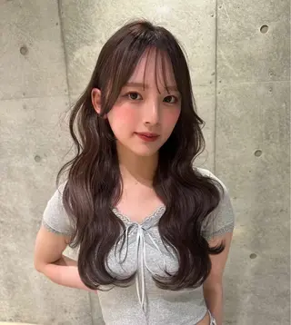 ロング カラー 🍒ブリーチなしカラ ー／Sakura🍒のヘアスタイル