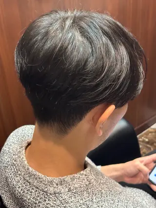 ミディアム メンズ HIRO GINZA ヘアーサロン新橋銀座口店所属・松橋 海渡のヘアスタイル