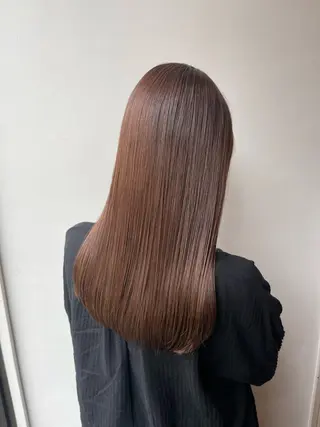 ロング キッズ 髪質改善/縮毛矯正 🧸梅川のヘアスタイル