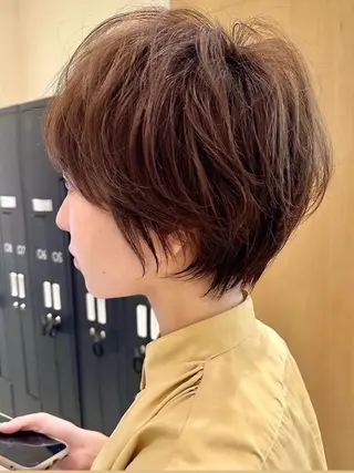 ショート カラー ⭐️ショート/ボブ/ 艶カラー/りょうがのヘアスタイル