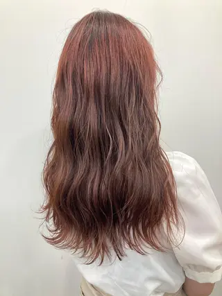 ロング カラー 透明感カラー🫧 nanohaのヘアスタイル