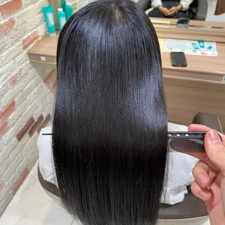 セミロング ✨美髪／縮毛矯正 講師 ／塚田健✨のヘアスタイル