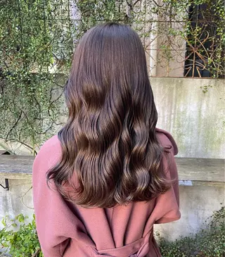 ロング カラー shiori ❤︎ /透明感カラーのヘアスタイル