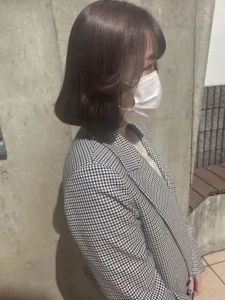 ショート カラー 💗💗韓国レイヤー yu-ki💗💗のヘアスタイル