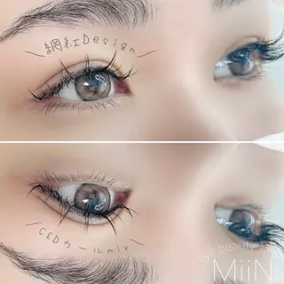 マツエク・マツパ まつげ 専門店MiiNのマツエク・マツパデザイン