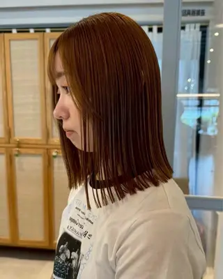 ミディアム nok所属・nok Osakaのヘアスタイル