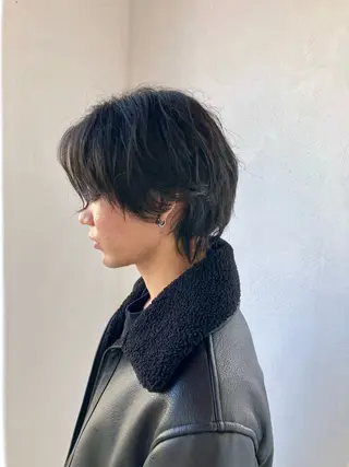 ショート メンズ 清水 美香のヘアスタイル