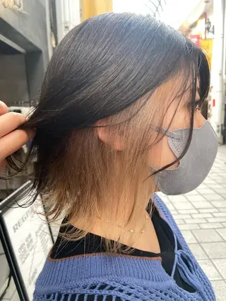 ミディアム nico🏁 rihoのヘアスタイル