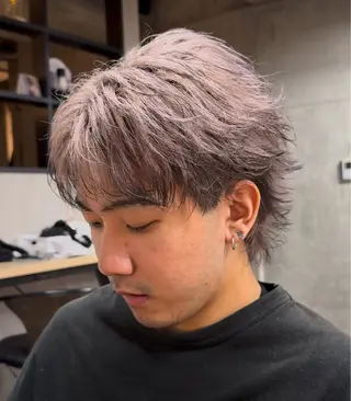 カラー メンズ 💙垢抜け/モテヘア KEISHO🩶のヘアスタイル