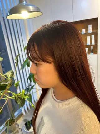 セミロング aen parlor所属・💐レイヤー/暖色 /りゅーき💐のヘアスタイル