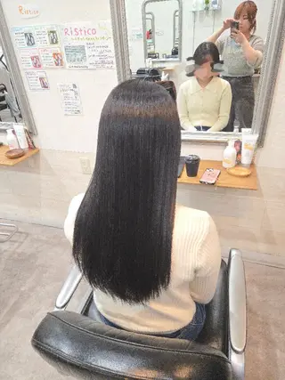 ロング パーマ 暖色🍎透明感カラー 🩵小林かりんのヘアスタイル