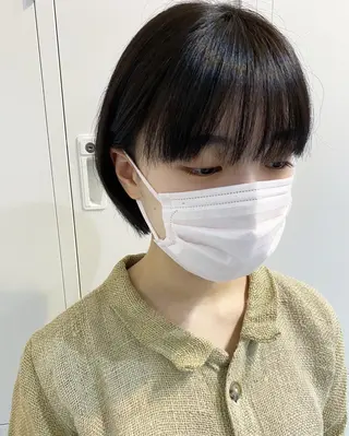 ショート カラー 🎀暖色カラー🎀 おかだみほのヘアスタイル