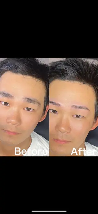 メンズ アイブロウ 5日◯ Yusukeの眉毛・アイブロウイメージ