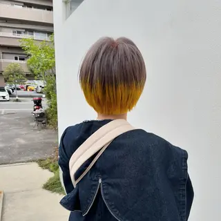 ショート カラー 松岡 アユミ  berryのマツエク・マツパデザイン