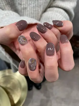 ネイル ナチュラル透明感🌱 小山美樹子のヘアスタイル