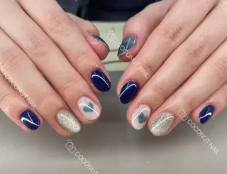 ネイル 神田 ココナッツのネイルデザイン