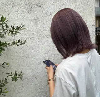 ミディアム つちだ ゆうひ / 暗髪カラー⟡.·のヘアスタイル