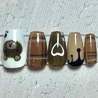 ネイル ピンキー 池田公園店のネイルデザイン