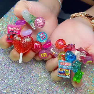 ロング nail salon azuのネイルデザイン
