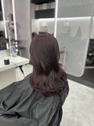 ロング カラー 🤍レイヤー/顔周り /hirari🤍のヘアスタイル