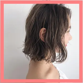 ショート パーマ ショート/ボブ/ 白髪ぼかし/しんやのヘアスタイル